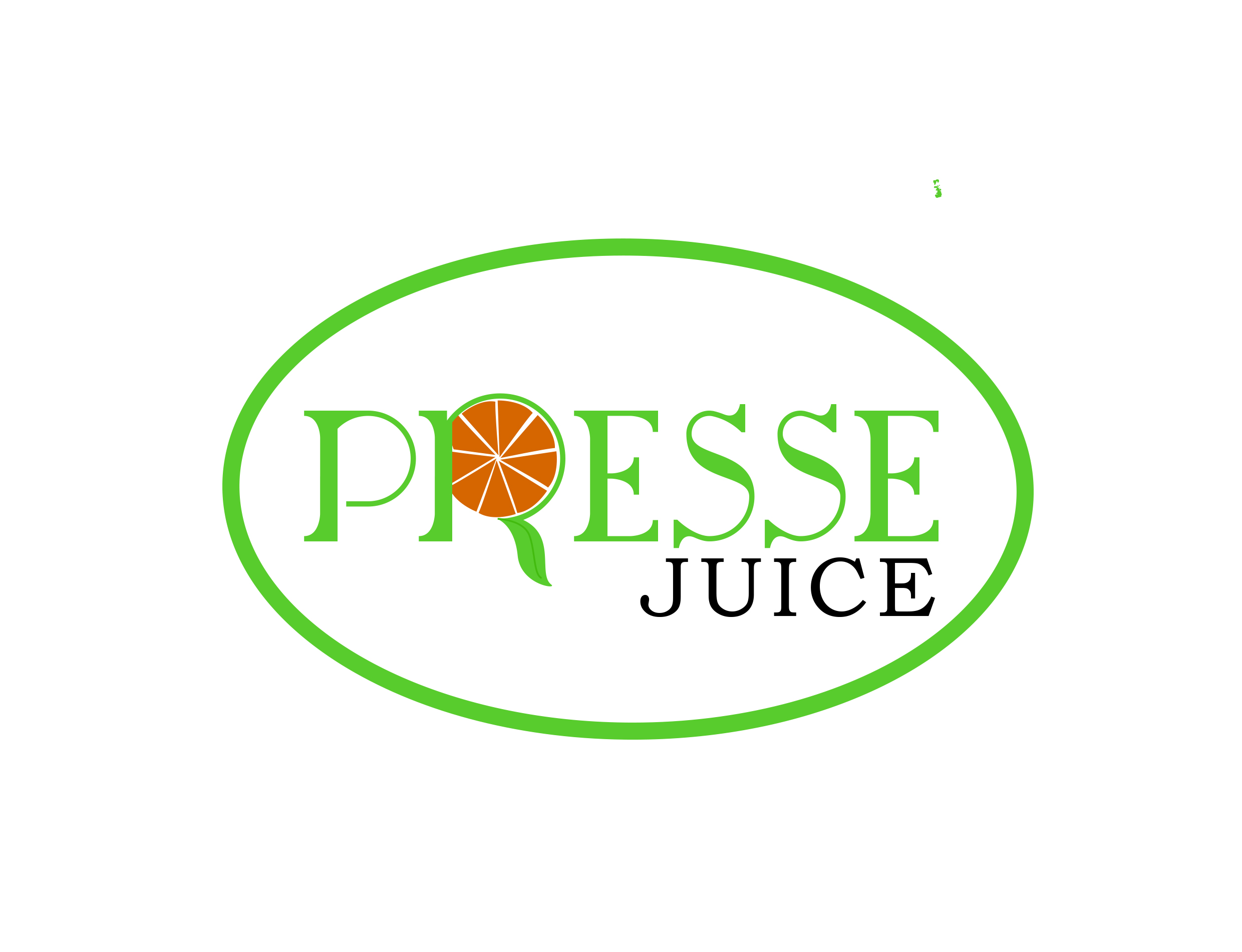Pressé Juice Logo.Graphics