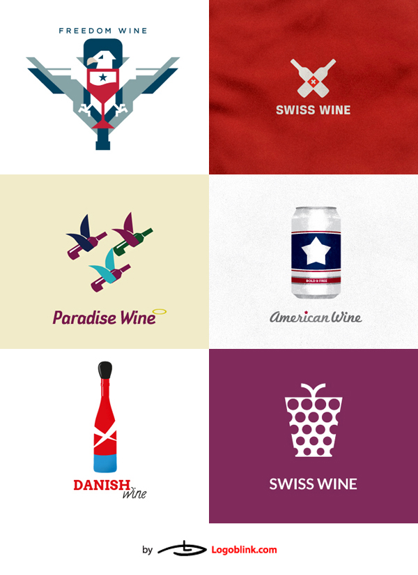 32 Wine Logos from the World of Wine