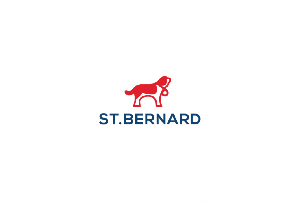 SOLD St. Bernard Dog Logo Design Logo Cowboy