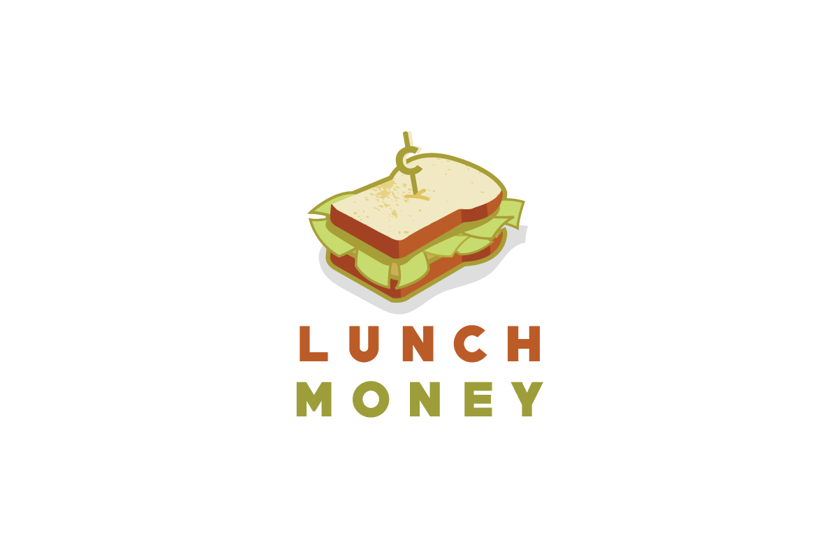 SOLDLunch Money Sandwich Money Logo Design Logo Cowboy