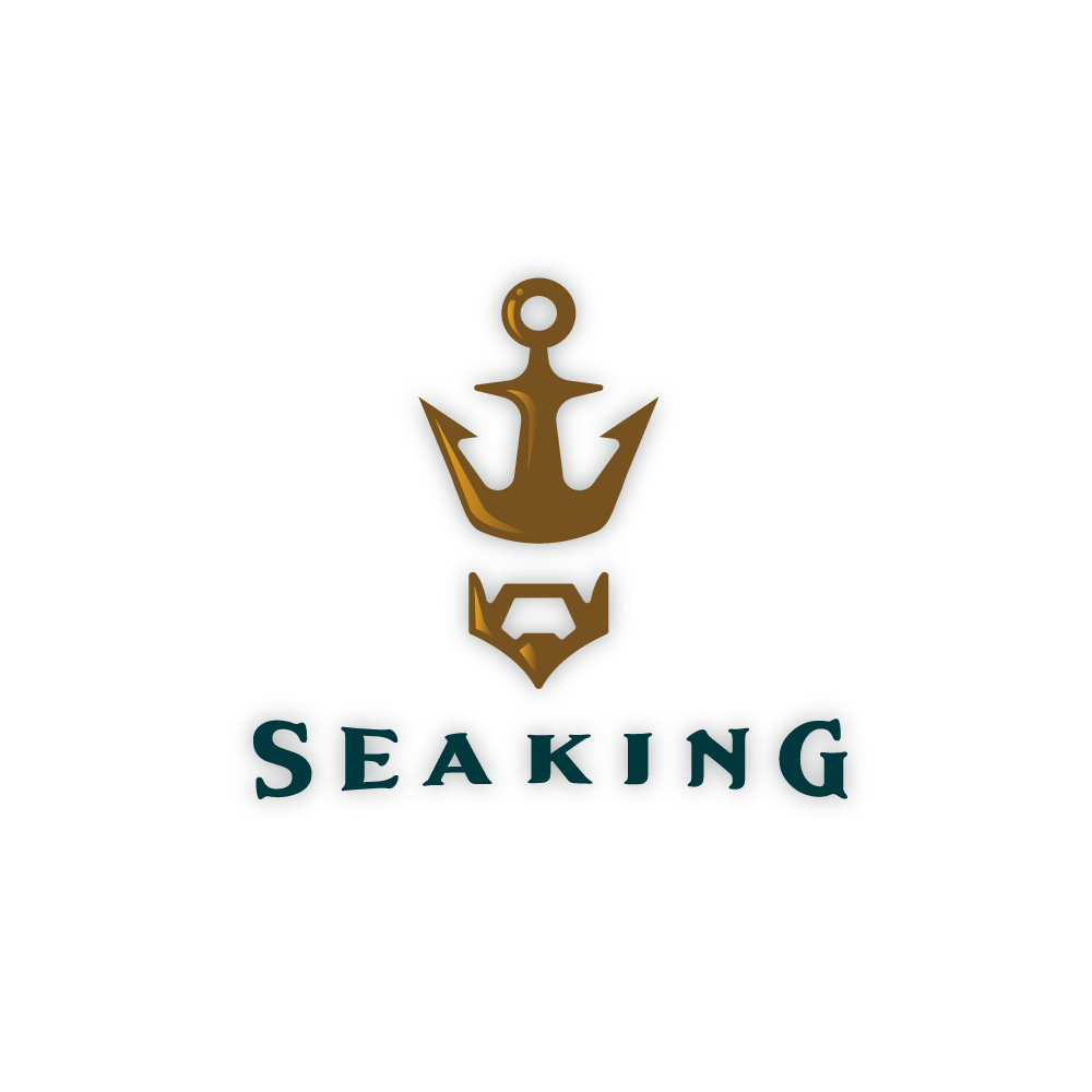 SOLD Sea King Anchor Crown Logo Logo Cowboy