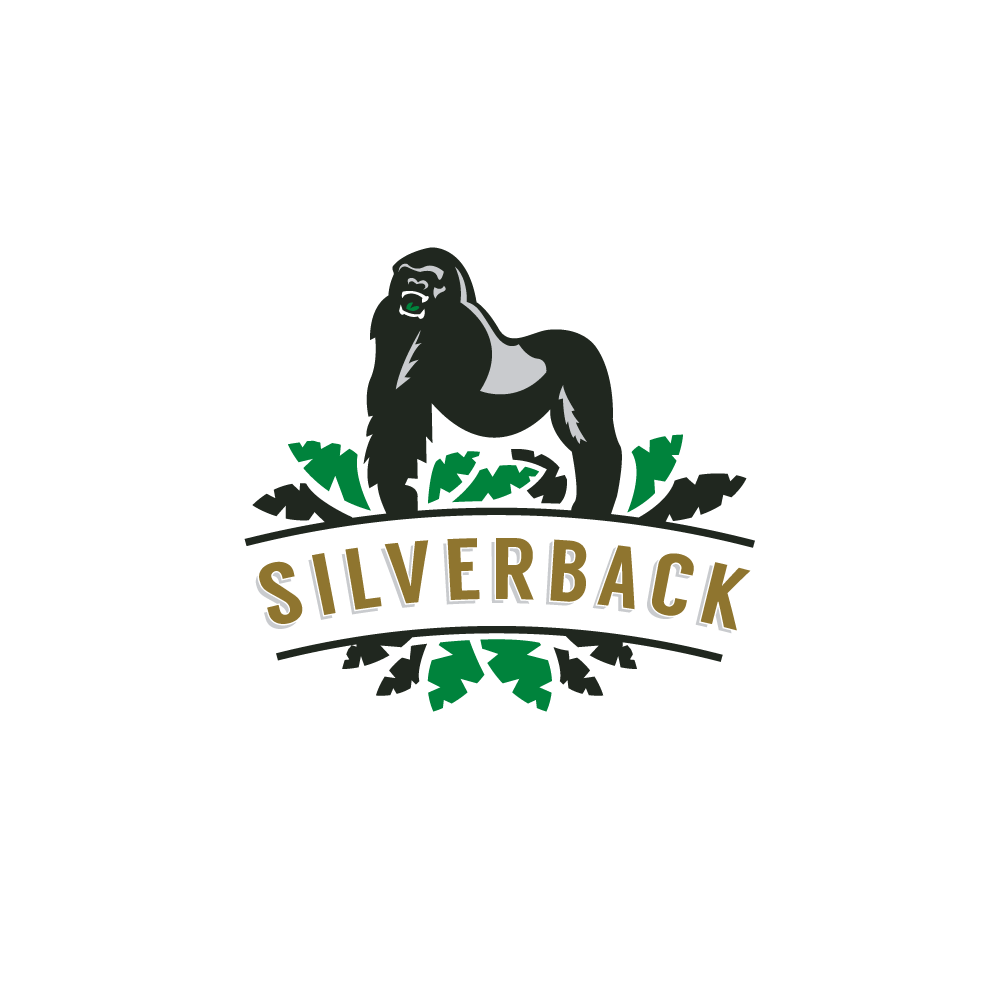 Silverback Gorilla Logo Design Logo Cowboy