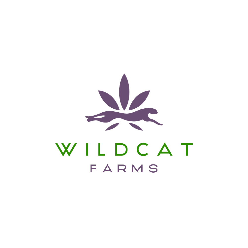 For Sale Wildcat Farms Marijuana Leaf Logo Design Logo Cowboy