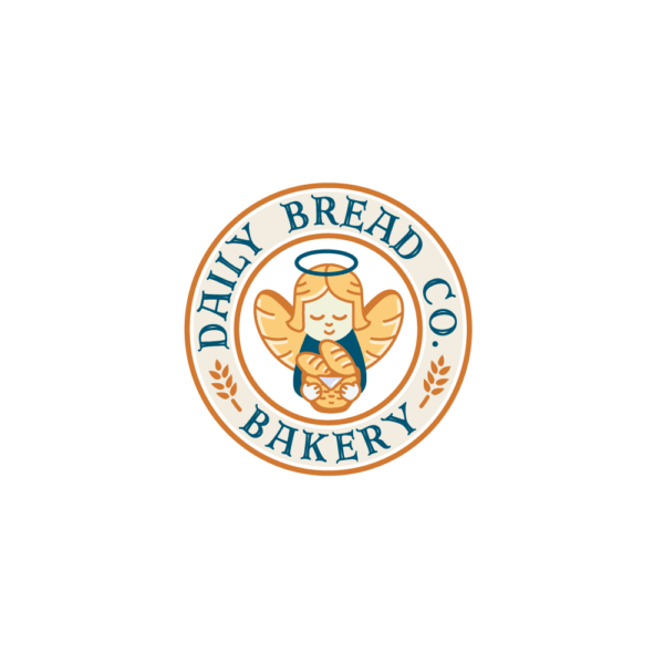 For Sale Daily Bread Co. Bakery Logo Design Logo Cowboy