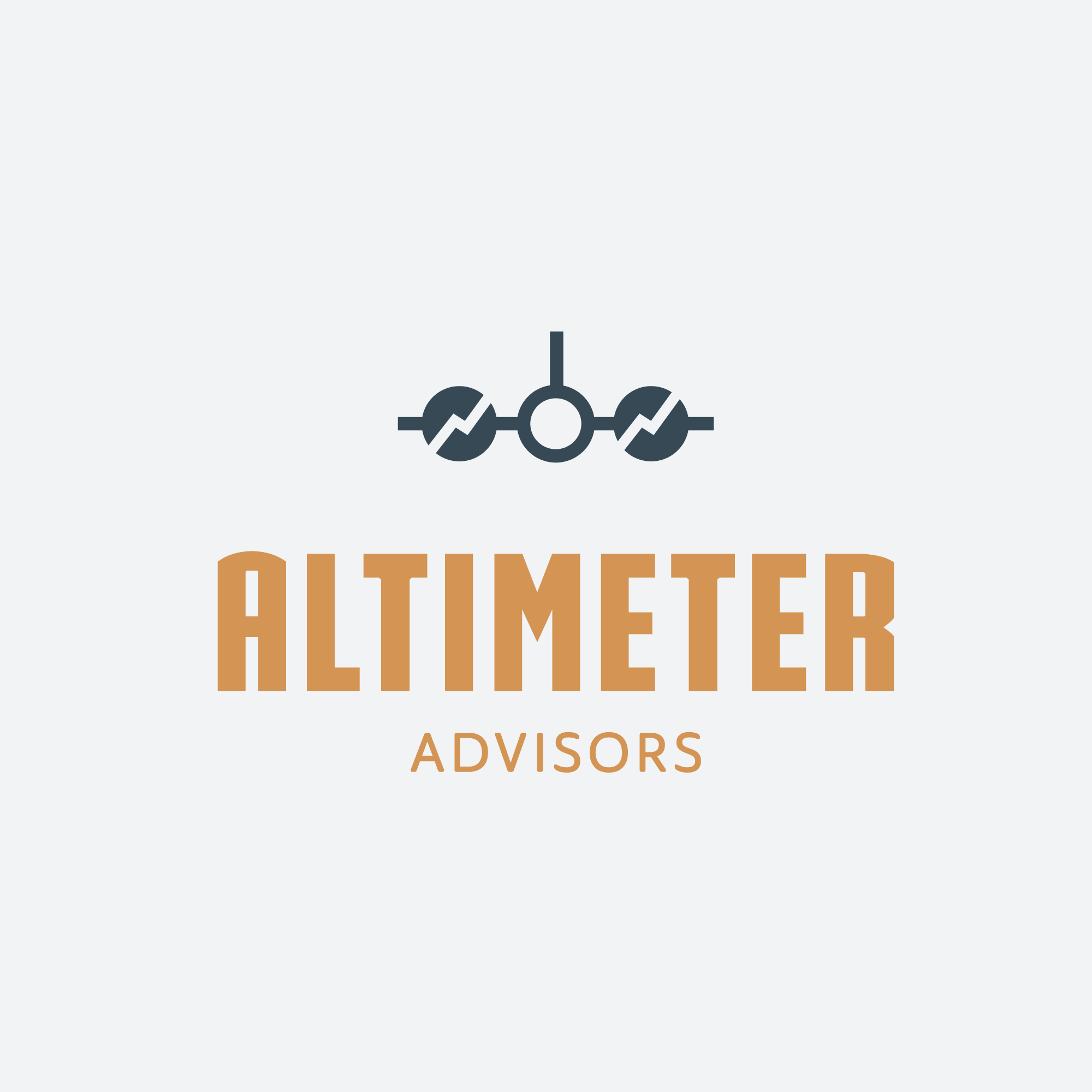 Brand Mark for Sale Altimeter Advisors Plane Logo Logo Cowboy