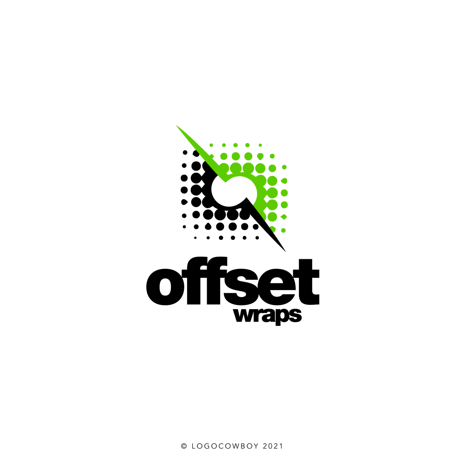 For Sale Offset Wraps Logo Design Logo Cowboy