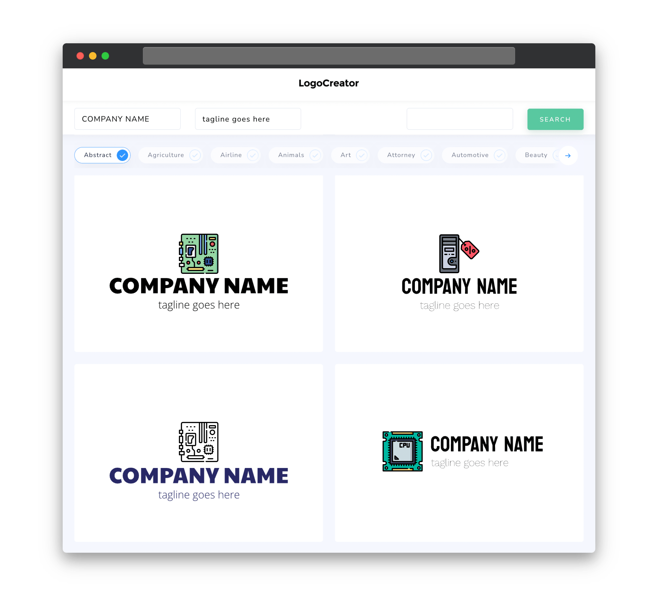 Computer Hardware Logo Design Create Your Own Computer Hardware Logos