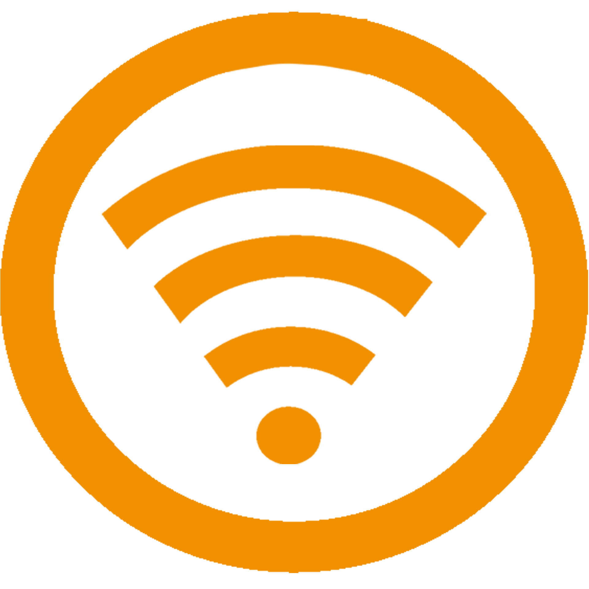 Orange WiFi Logo LogoDix