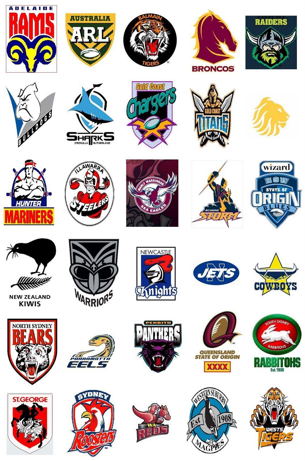 Rugby League Logo LogoDix