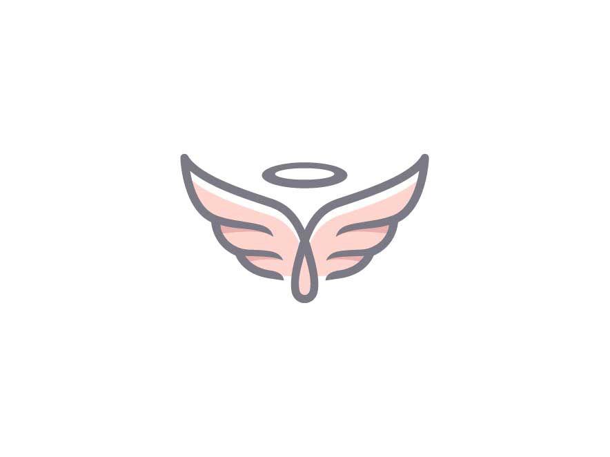 Angel Wings Logo LogoDix