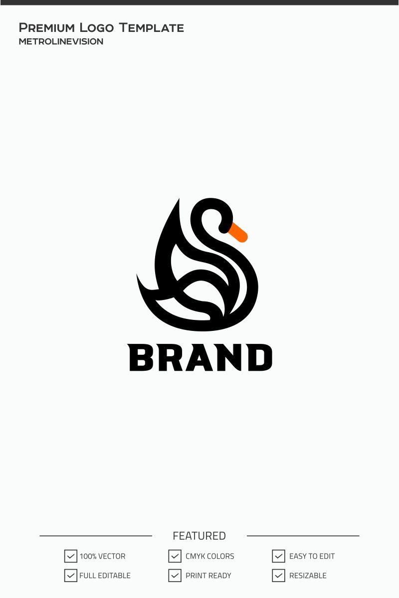 Black Swan Logo LogoDix