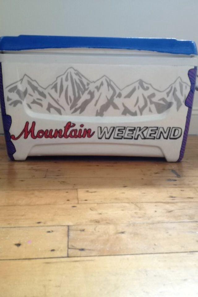 Coors Light Mountain Outline Logo