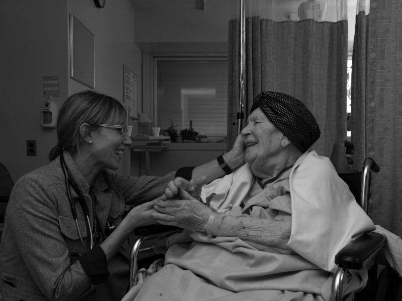 Nurse Black and White Logo LogoDix