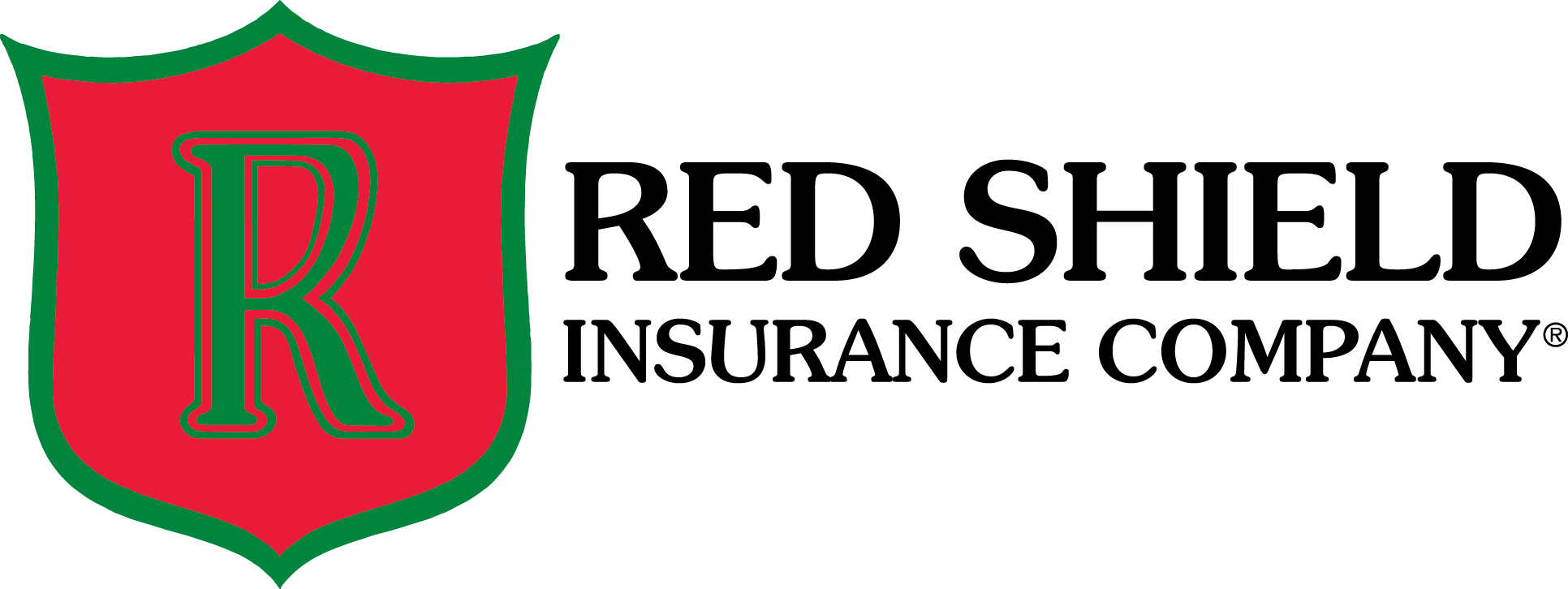 Name of Green and Red Shield Logo LogoDix