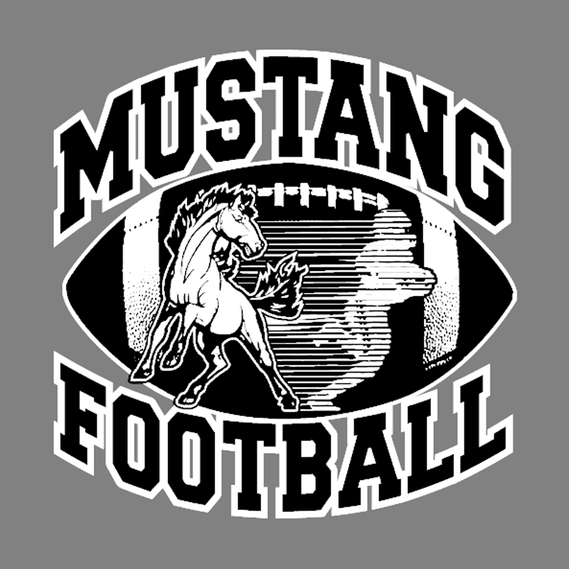 Mustang Football Logo LogoDix