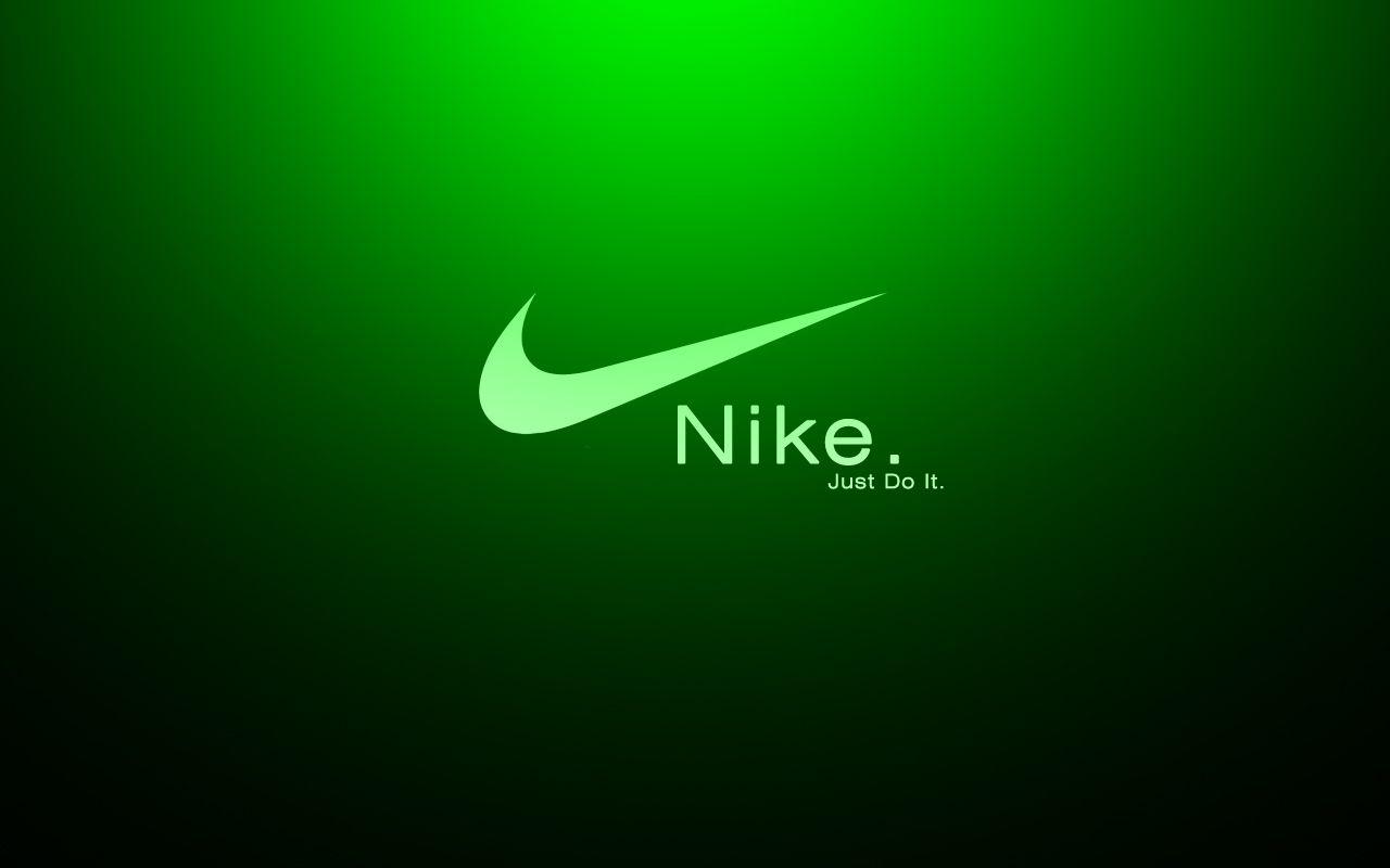 Green Nike Logo LogoDix