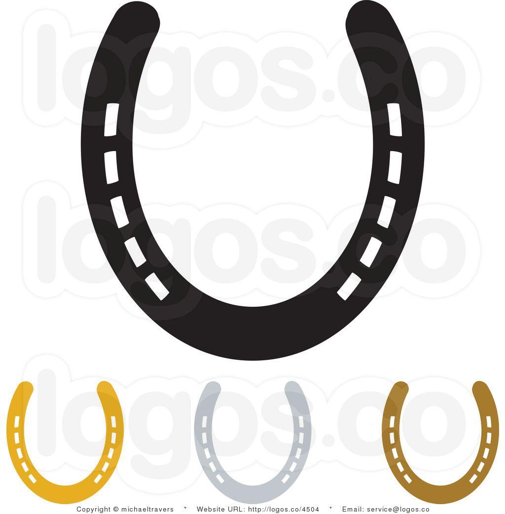 Double Horseshoe Logo LogoDix