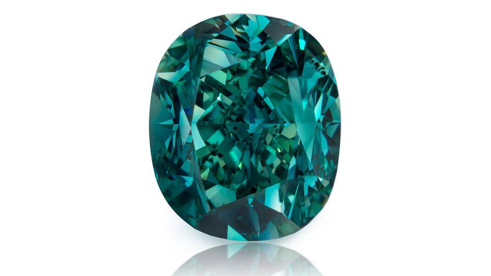 Blue and Green Diamond Logo