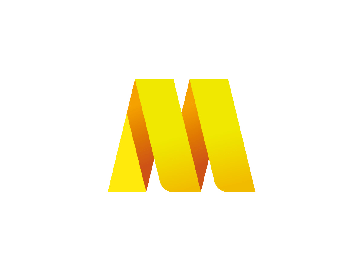 Yellow M Logo LogoDix