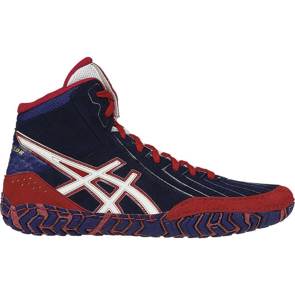 Red and Blue Wrestling Logo