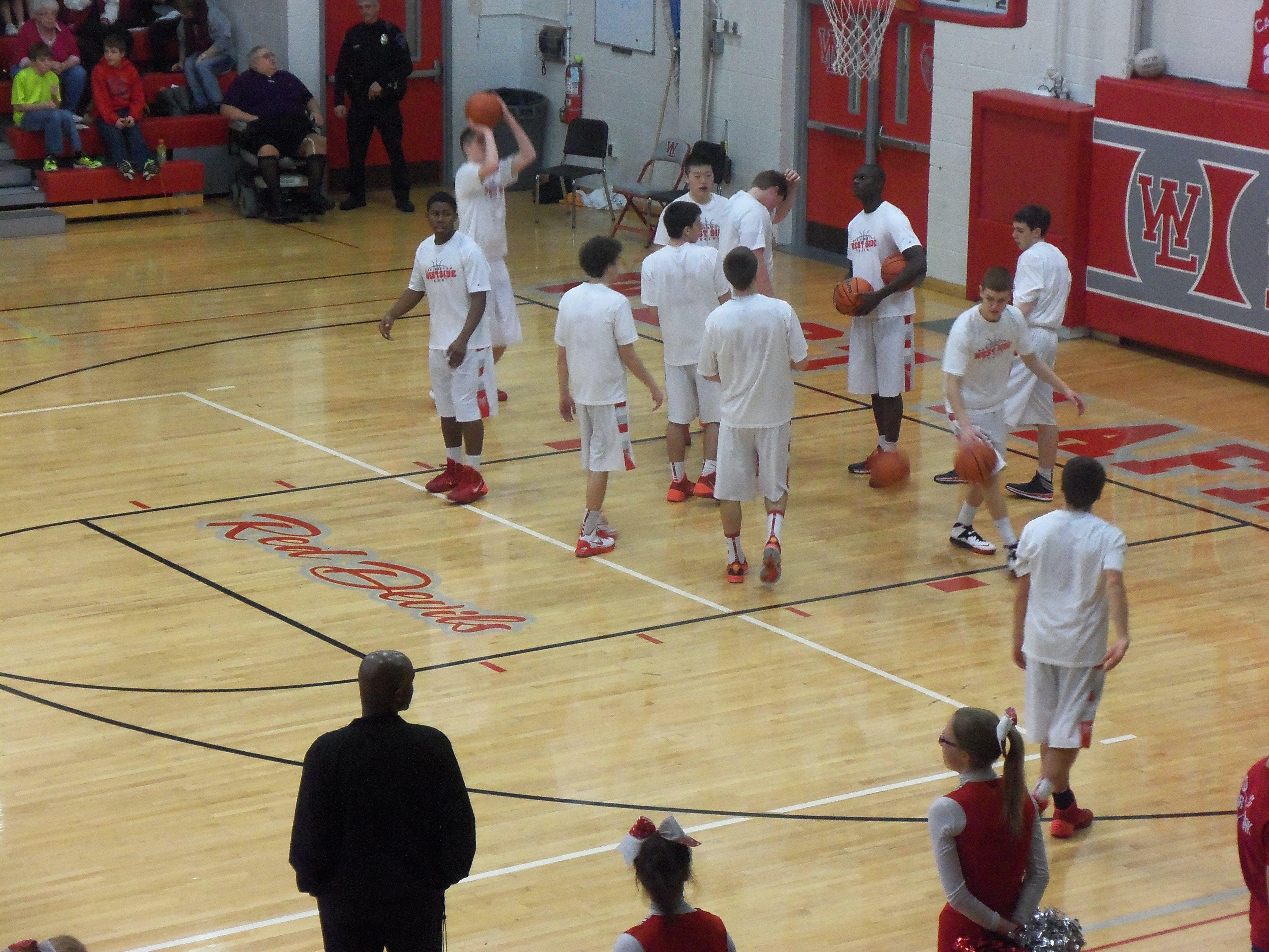 High School West Lafayette Red Devils Logo