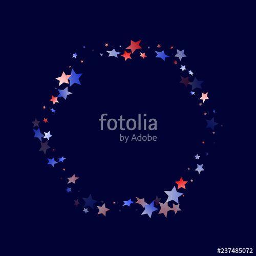 White Star Blue Background Logo LogoDix