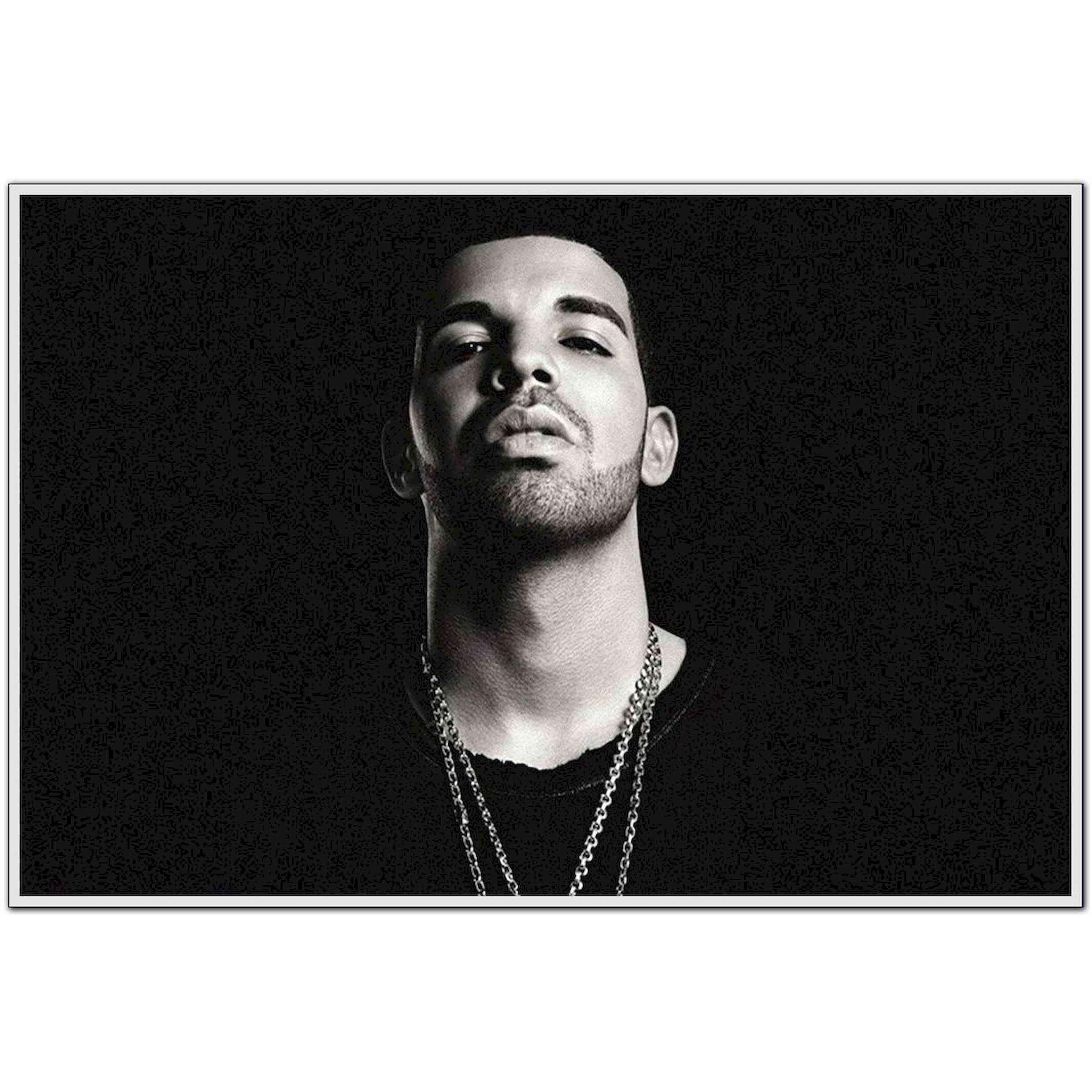 Drake Black and White Logo LogoDix