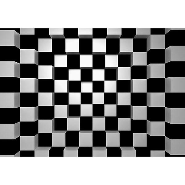Black and White Squares Logo