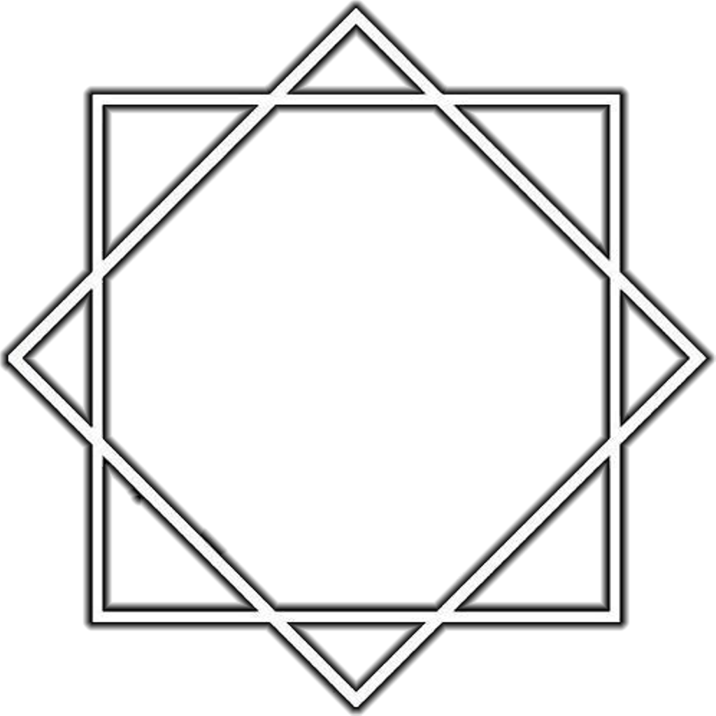 Black and White Squares Logo
