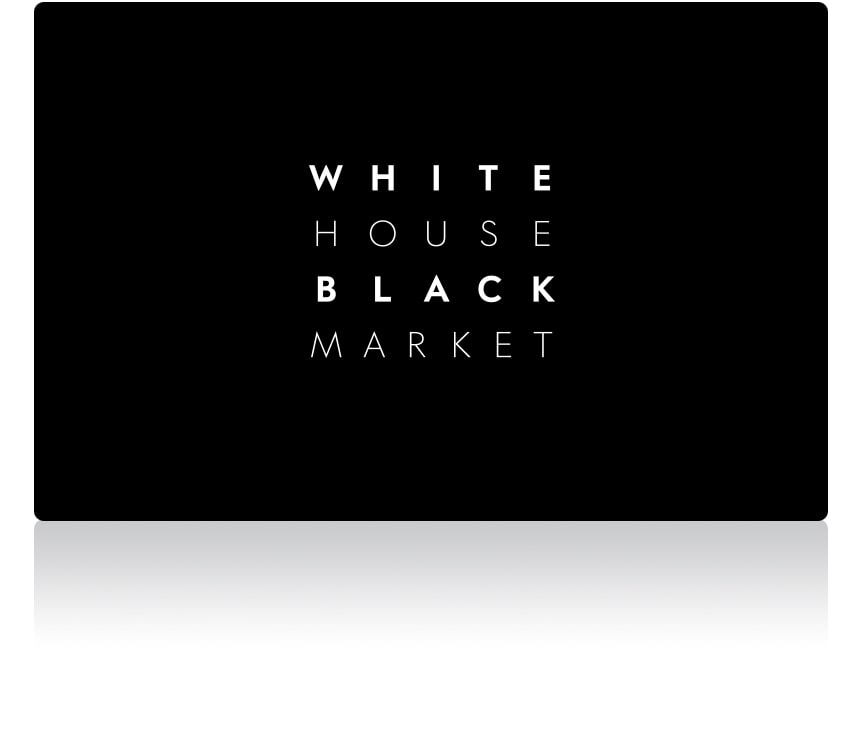 Black and White Market Logo LogoDix