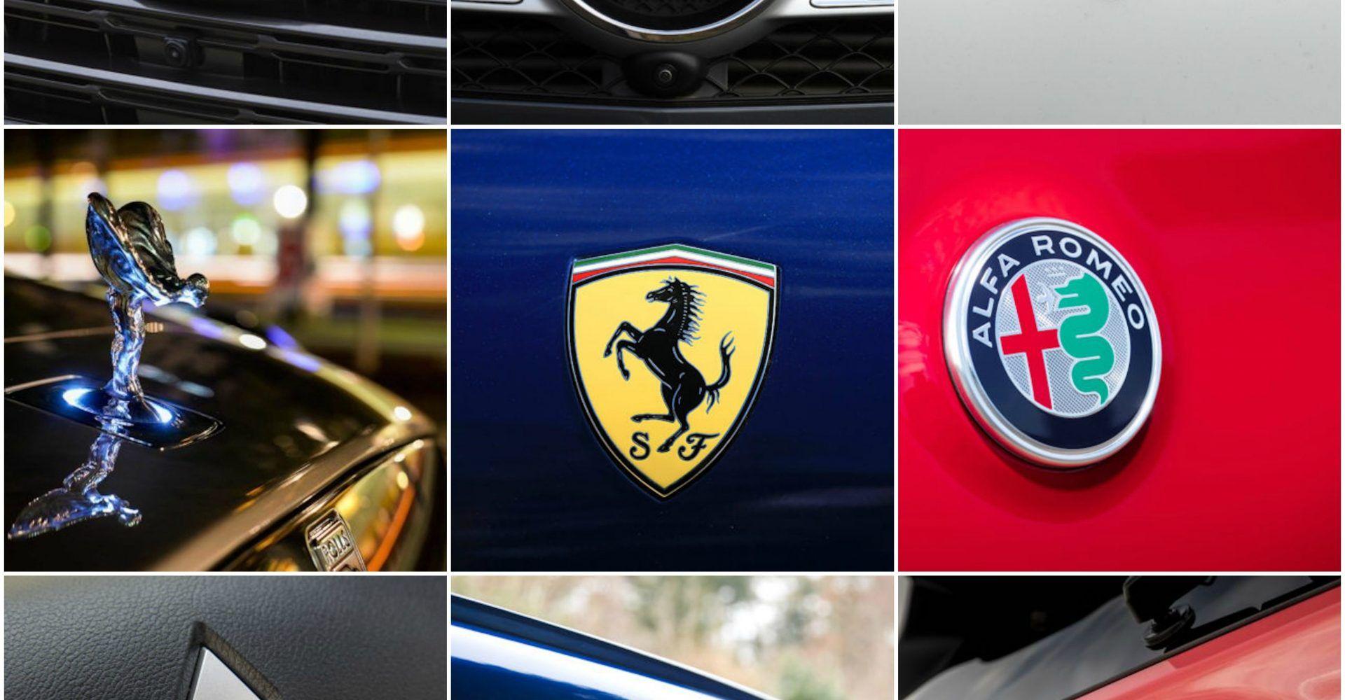 Funky Car Logo LogoDix