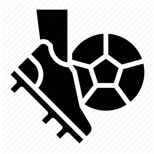 Shoe Kicking Soccer Ball Logo LogoDix