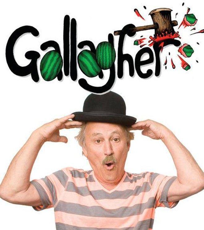 Gallagher Comedian Logo