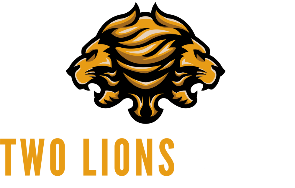 Two Lions Logo LogoDix