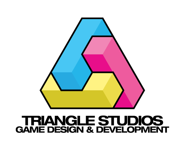 Triangle Game Logo LogoDix