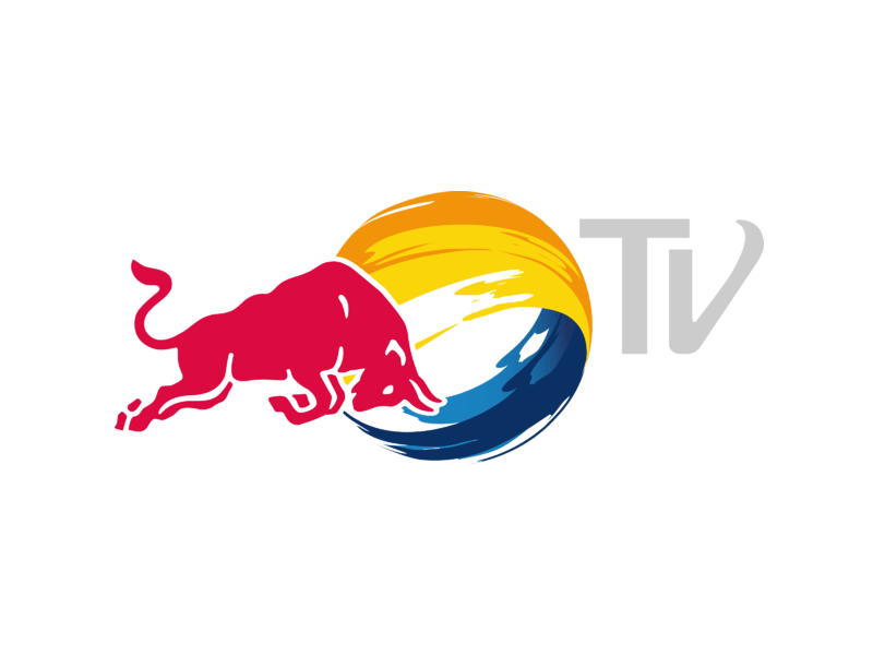 Red Television Logo LogoDix