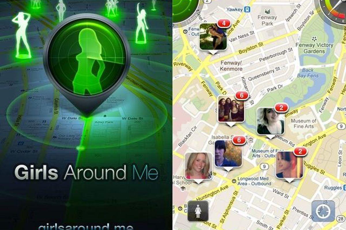 Around Me App Logo LogoDix