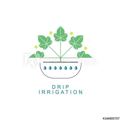 Drip Irrigation Logo LogoDix