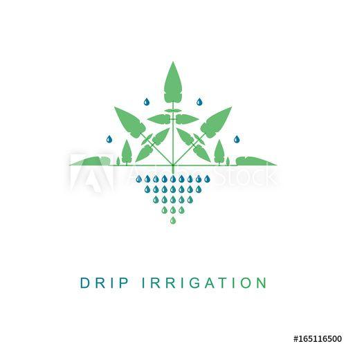 Drip Irrigation Logo LogoDix