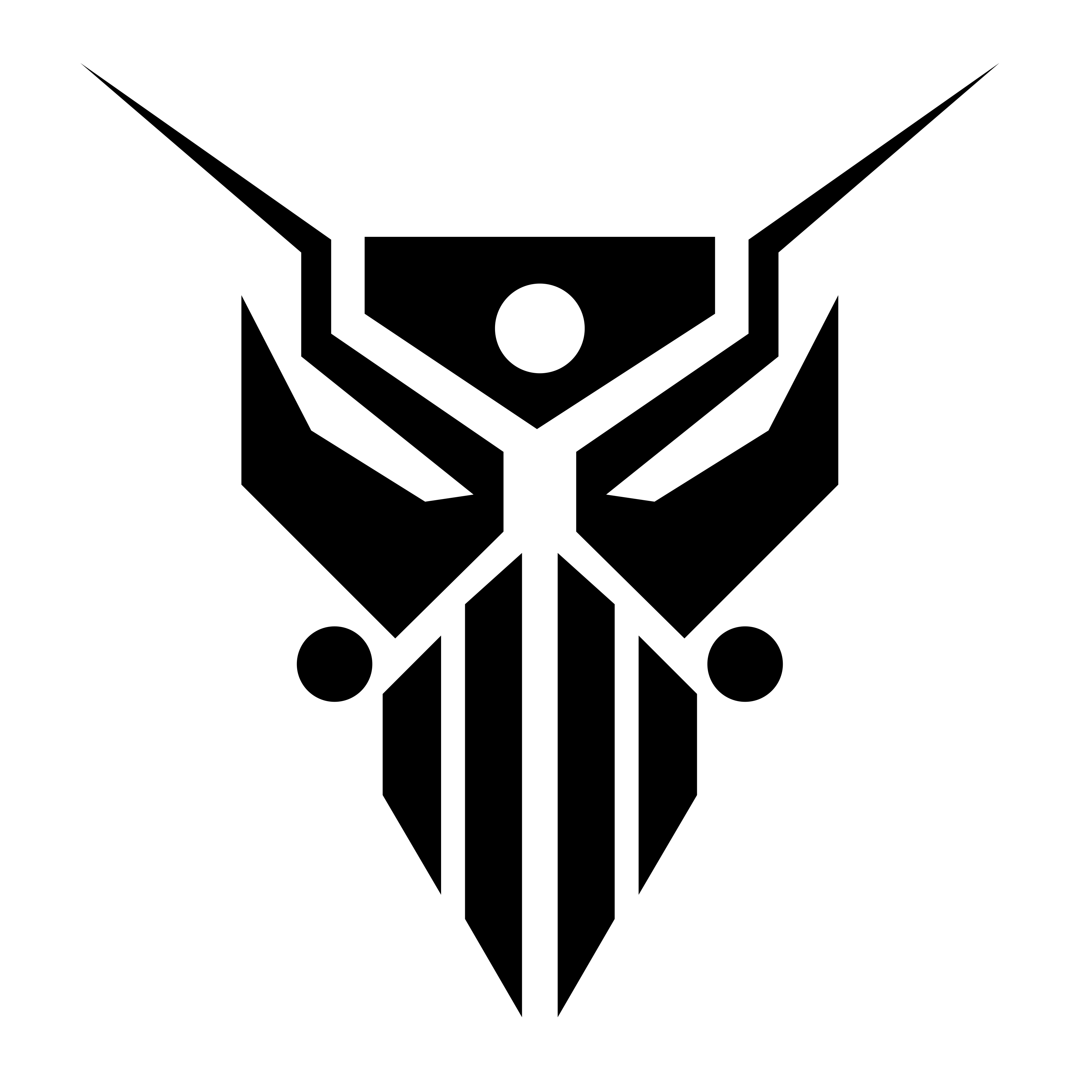 Cool Robot Logo LogoDix