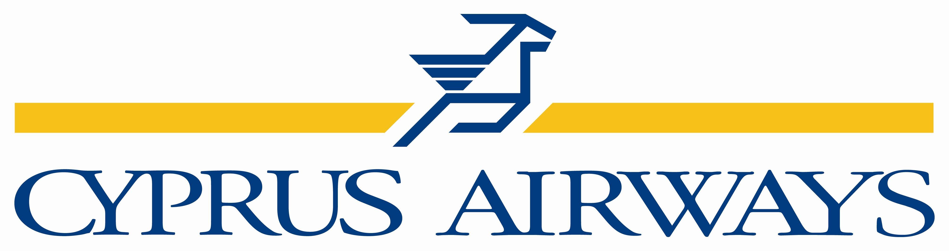 Yellow and Blue Airline Logo LogoDix