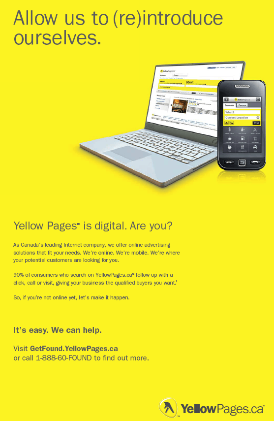 Yellow Pages Canada Logo LogoDix