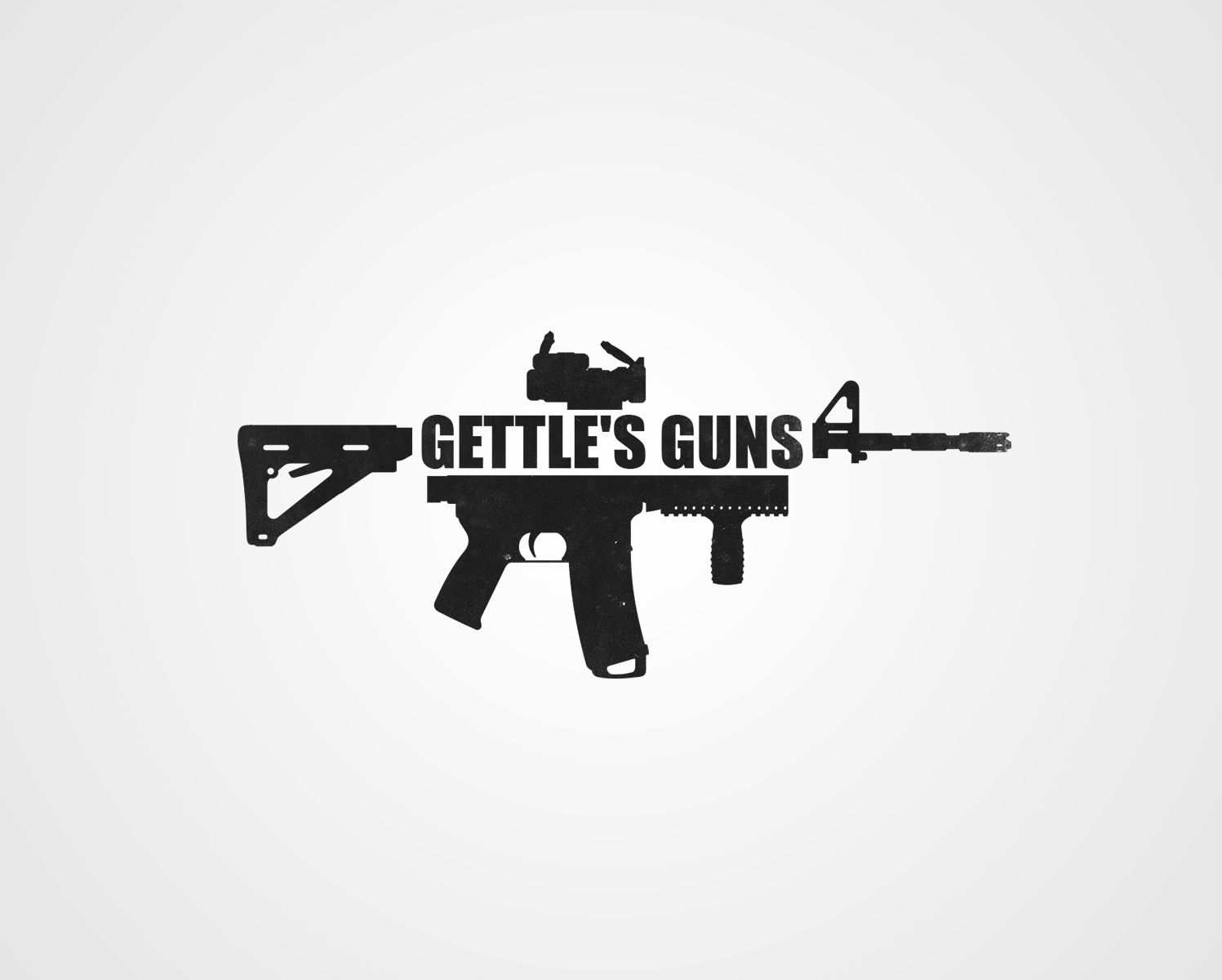 Gun Logo LogoDix