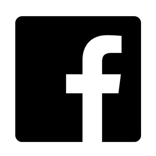 Black and White FB Logo LogoDix