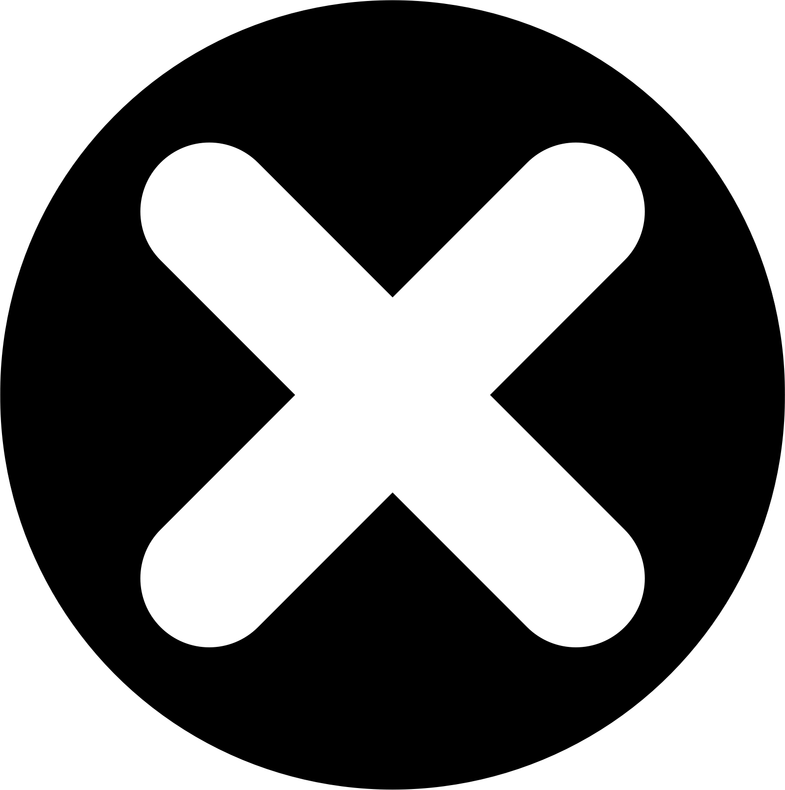 Black and White X Logo LogoDix