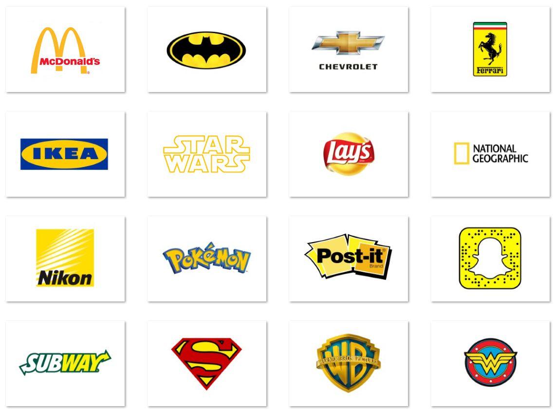 Famous Yellow Logo LogoDix