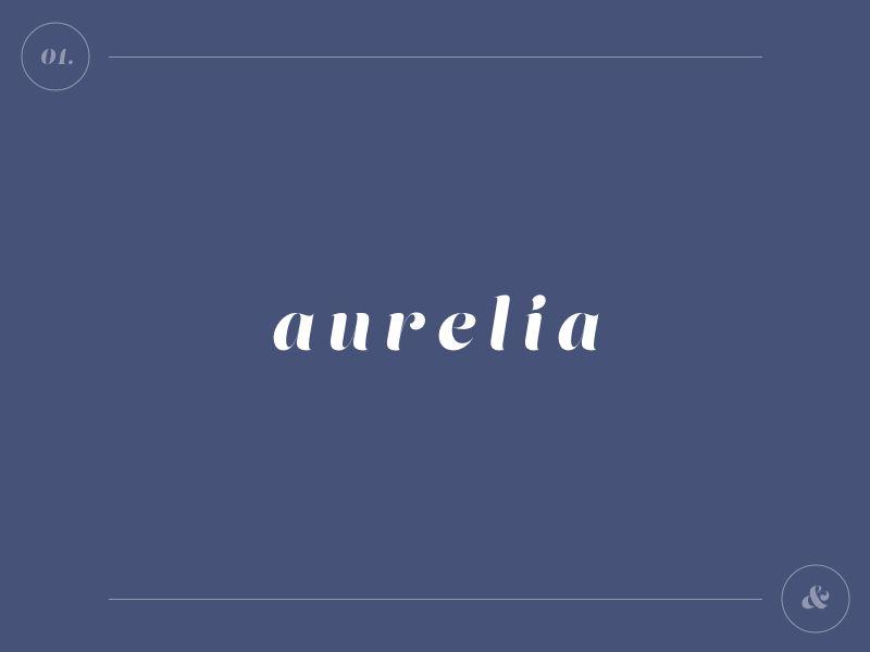 Aurelia Logo LogoDix