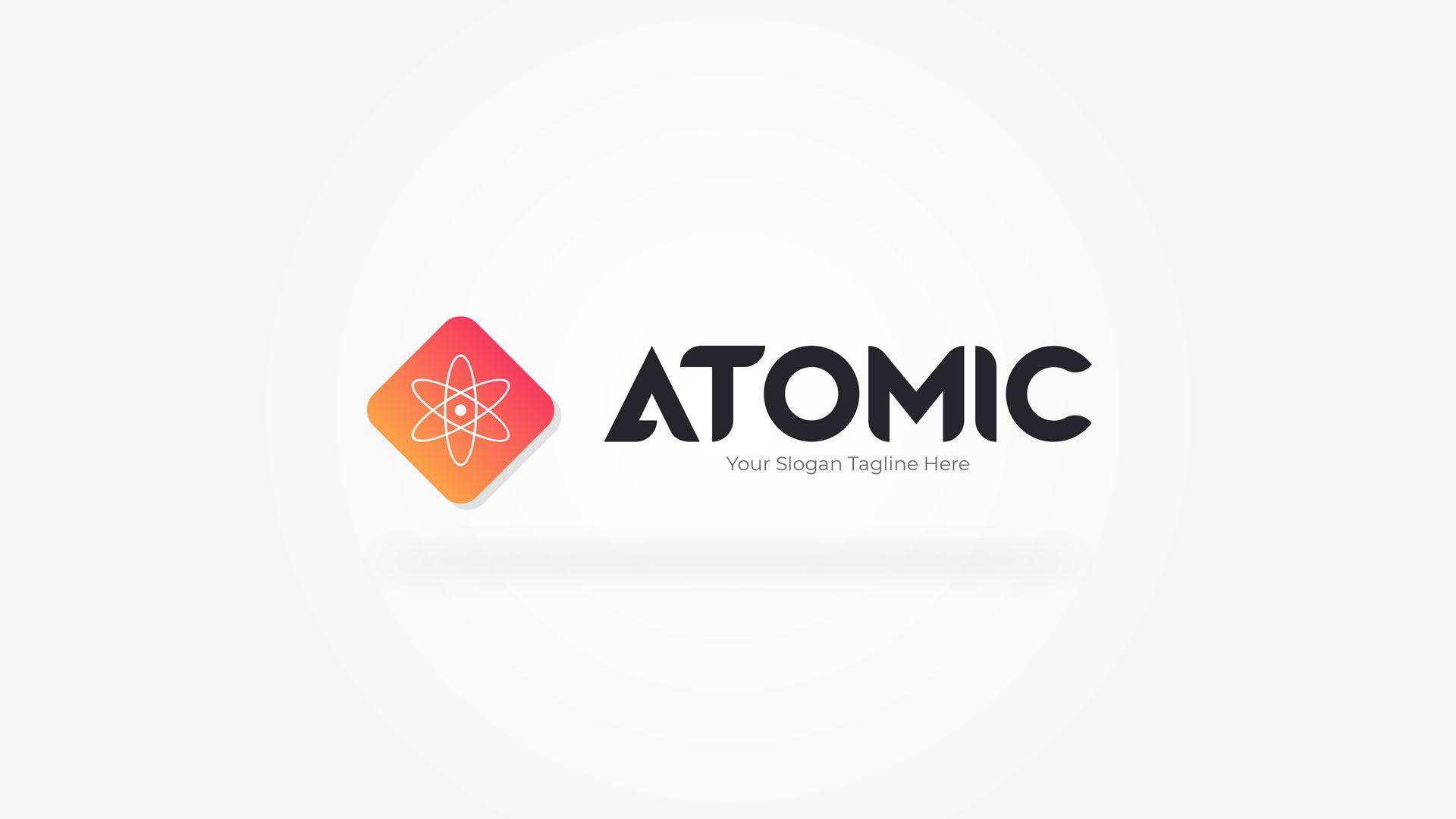 Atomic Logo LogoDix
