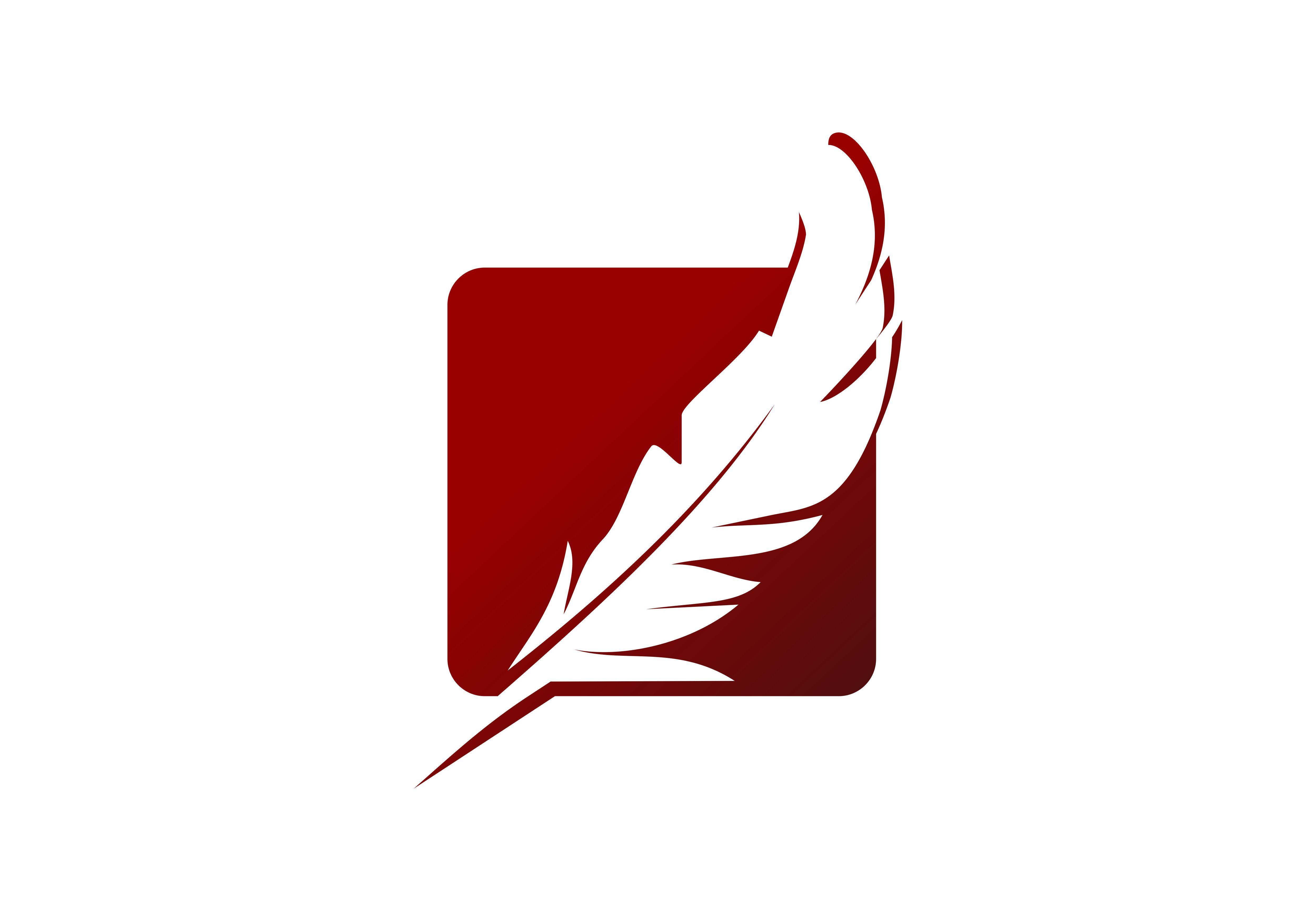 Feather Logo LogoDix