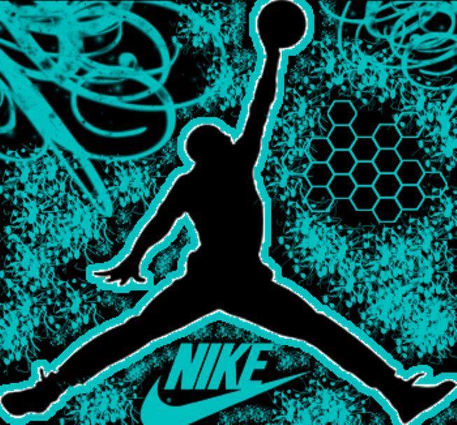 Neon Jordan Logo